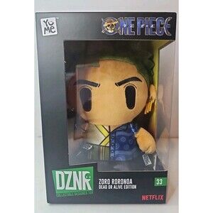 YuMe DZNR One Piece ZORO RORONOA Dead OR Alive Edition 33 Plush Figure NEW